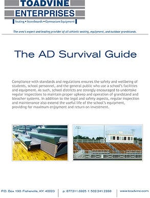 Athletic director survival guide from Toadvine