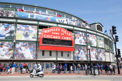 Wrigley Field Scoreboard