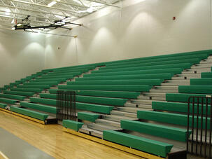 high school bleacher maintenance