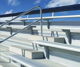 bleacher seating in Louisville, ky