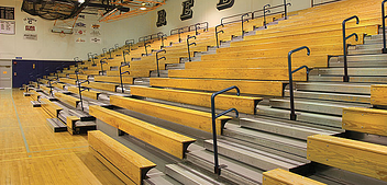 bleacher seating in louisville, ky