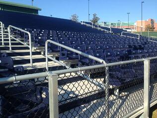 football bleachers toadvine enterprises