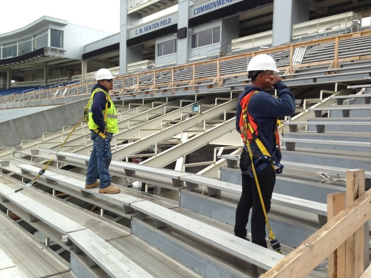 Bleacher Install.jpg